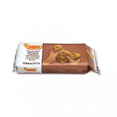 Pasta modelaj cu uscare la aer Jovi 500g - Teracota