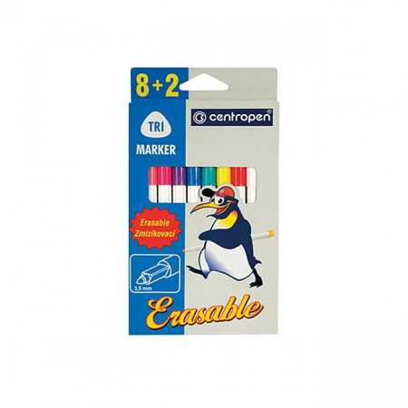 Set 8+2 carioci Centropen care se sterg