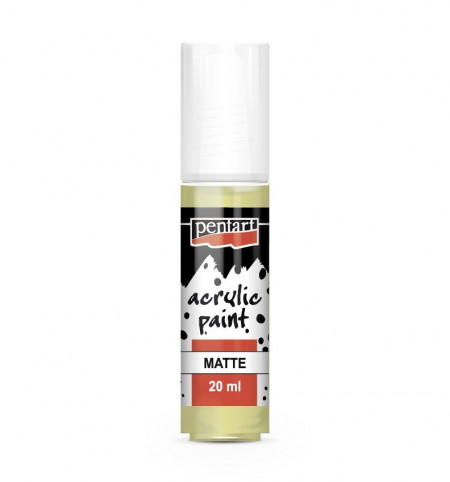 Vopsea acrilica mata Pentart 20 ml - Galben vintage