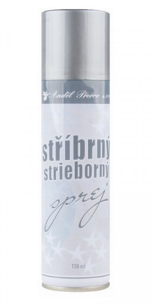 Vopsea spray decorativ argintiu - 150 ml