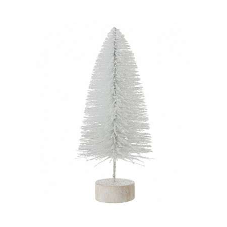 Bradulet decorativ cu zapada artificiala, 25 x 8 cm