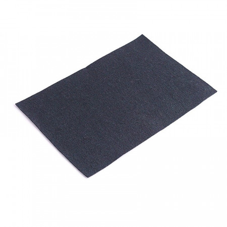 Coala A4 fetru natural din lana moale, grosime 1 mm - Gri inchis