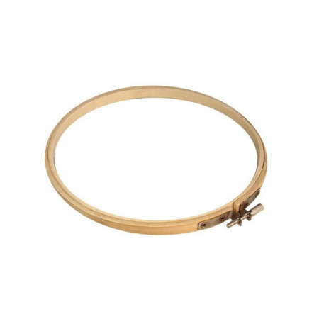 Rama broderie din lemn, 17 cm