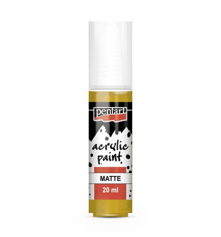 Vopsea acrilica mata Pentart 20 ml - Ocru