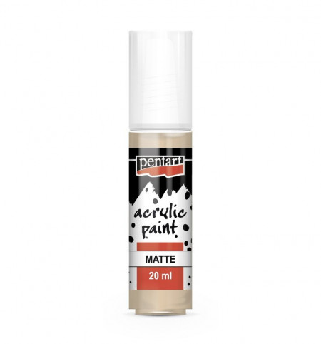Vopsea acrilica mata Pentart 20 ml - Pudra compacta