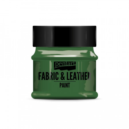 Vopsea pentru piele si textile Pentart 50 ml - Verde