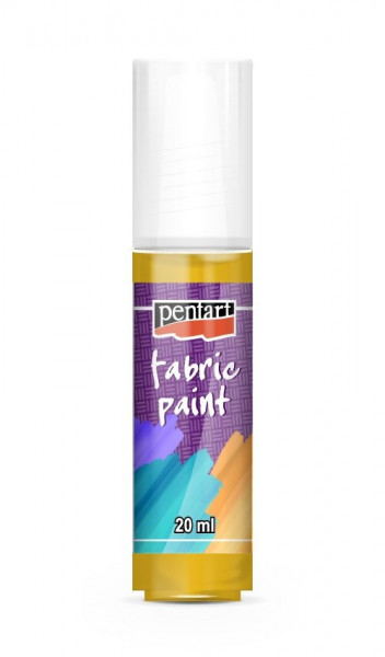 Vopsea pentru textile Pentart 20ml - Galben soare