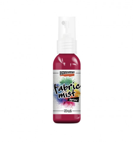 Vopsea spray pentru textile Pentart - 50 ml - Roz
