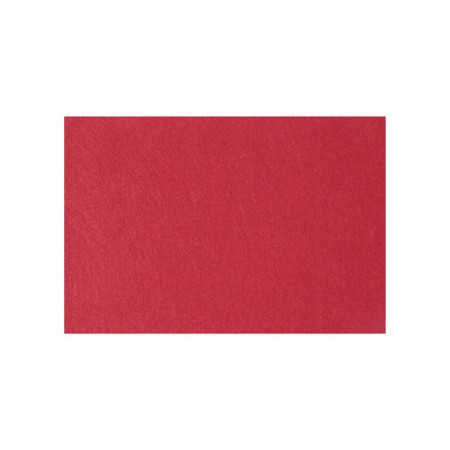 Coala fetru moale 30 x 40 cm, 2 mm grosime - Rosu