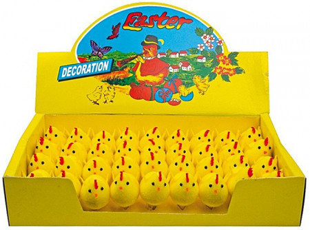 Set 36 puisori de paste din plus in cuib - 5.5 cm