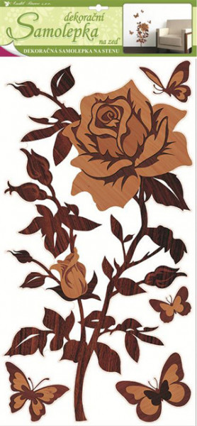 Sticker perete cu scop decorativ - floare