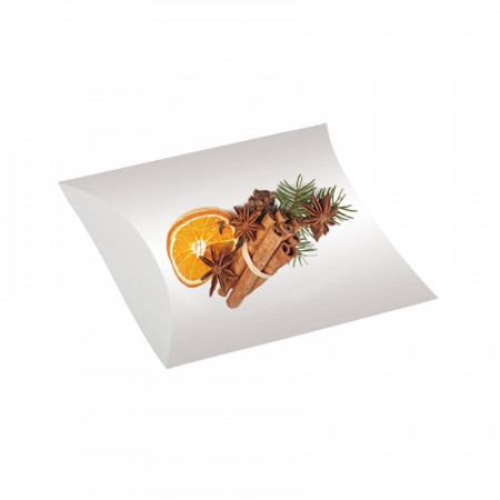 Cutie cadou pliabila din carton - portocale cu scortisoara, 28 x 15 cm