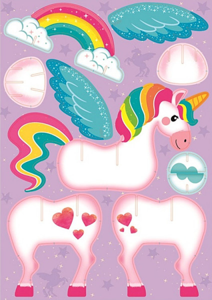 Set de asamblat DIY - My Little Pony, 21 x 36.5 cm