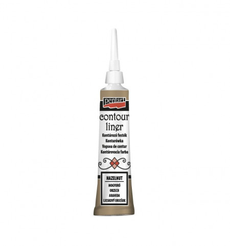 Vopsea contur universal Pentart 20 ml - Alune