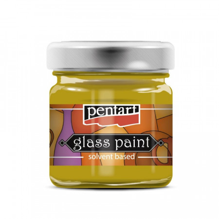 Vopsea de sticla metalizata Pentart 30 ml - Aur
