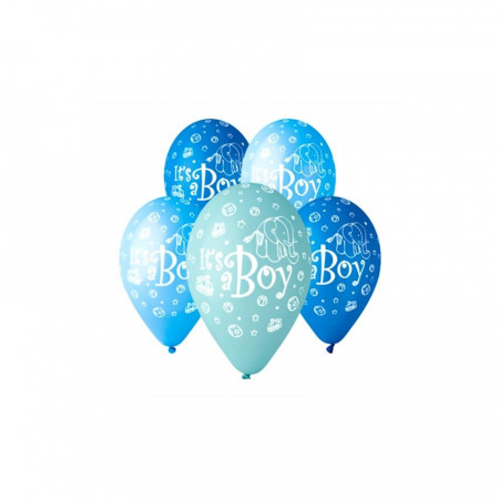 Baloane Gemar - It's a boy 30 cm, set 25 buc.