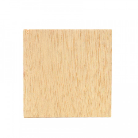 Blank din lemn - patrat, 10x10 cm