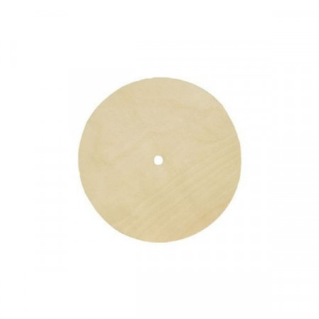 Cadran ceas DIY din lemn - model rotund 18 cm