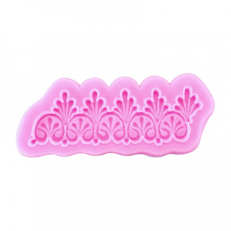 Forma de turnat / modelat din silicon DIY - decorare margine, 15.5 x 6 x 0.8 cm