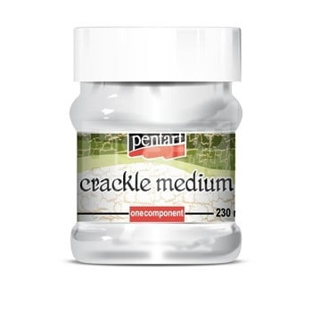 Lac de crapare cu un component Pentart, 230 ml