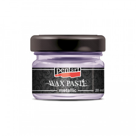 Pasta cerata metalizata Pentart 20 ml - Aur roz