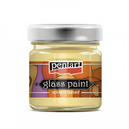 Vopsea de sticla Pentart 30ml - Transparent