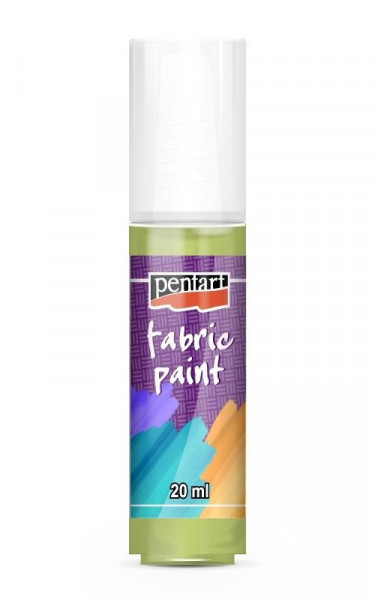Vopsea pentru textile Pentart 20ml - Verde lime