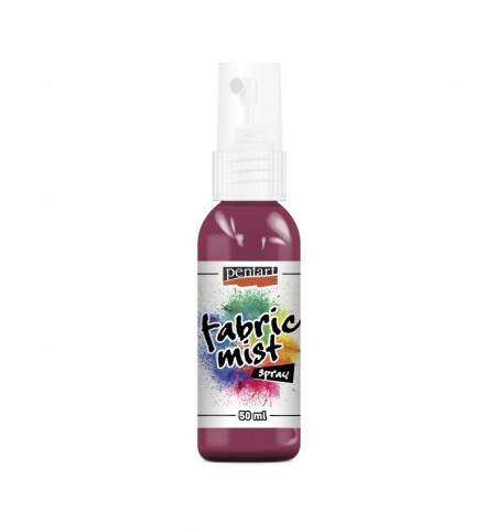 Vopsea spray pentru textile Pentart - 50 ml - Pink