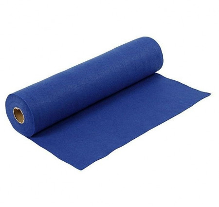 Fetru la metru 1mm grosime (42cm latime) - Albastru