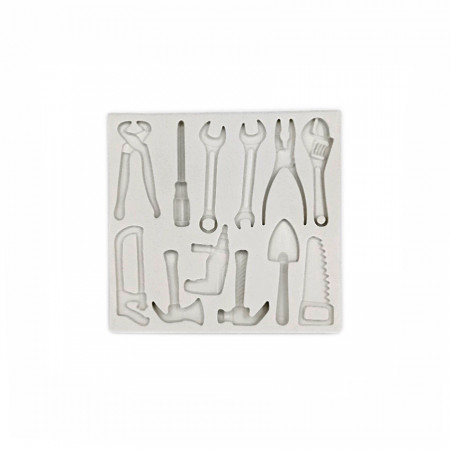 Forma de turnat / modelat din silicon DIY - unelte, 13.8 x 13.2 x 1.4 cm