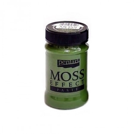 Pasta efect muschi Pentart 100ml - verde inchis