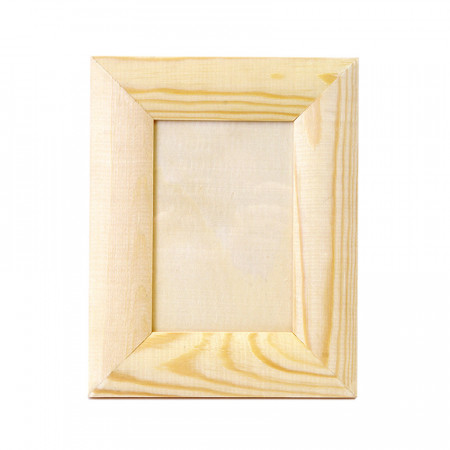 Rama foto din lemn cu colturi drepte, pentru poze de 12 x 8 cm