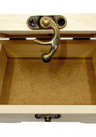 Cutie din lemn esenta moale, cu compartiment pentru poza