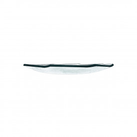Farfurie din sticla de forma octogonala, 14 cm