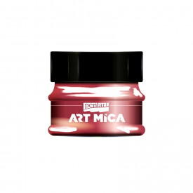 Pulbere minerala Art Mica, 9 g - Rosu intens