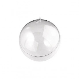 Glob transparent din plastic - 6 cm