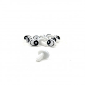 Set 16 ochi creativi cartoon, cu siguranta, 14 x 10 mm