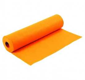 Fetru la metru liniar 1mm grosime (42cm latime) - Portocaliu deschis