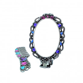Set cadou decorativ piaptan cu oglinda, fluture, set mare