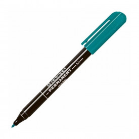 Marker permanent Centropen - verde, varf 1 mm