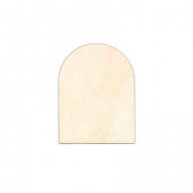 Blank din lemn pentru icoane, 12 cm