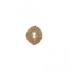 Set 5 ornamente din lemn termoplastic - gauri chei
