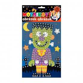 Set imagine mozaic Halloween - zombie, 23 x 16 cm