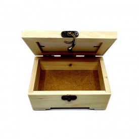 Cutie din lemn esenta moale, cu compartiment pentru poza