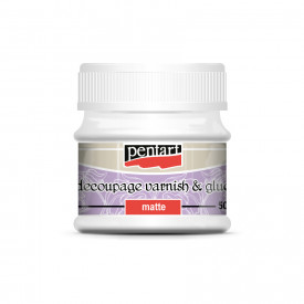 Lac adeziv decupaj mat Pentart, 50 ml