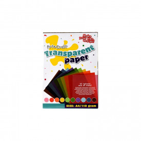 Set 10 hartii transparente (hartie calc) A4, 110 g