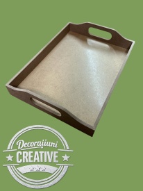 Tava A4 mdf dreapta cu maner oval