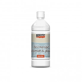 Lac adeziv decupaj Silky Shine Pentart, 500 ml