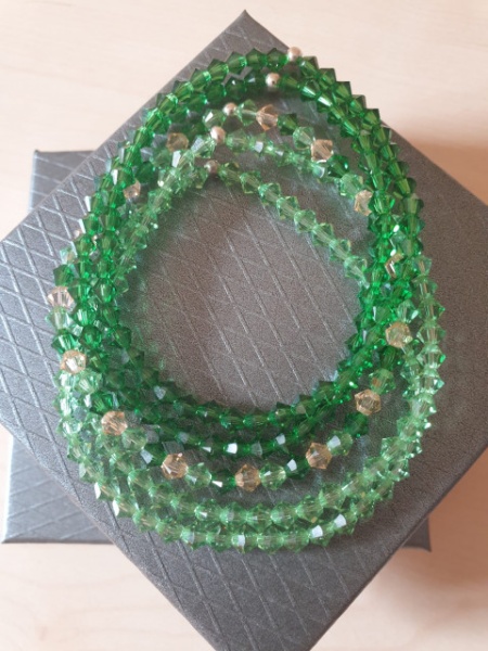 Bratara cu cristale biconice SWAROVSKI ELEMENTS - Img 8