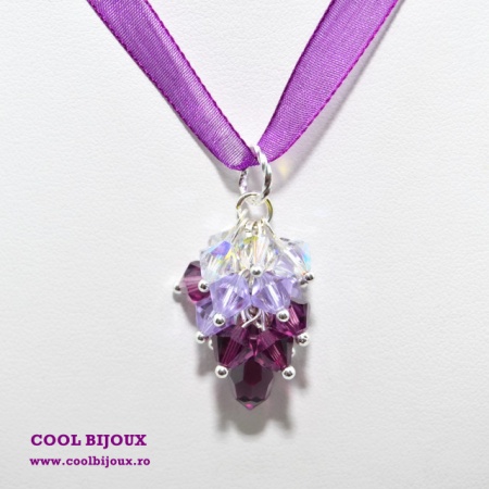 Pandantiv drop cu cristale SWAROVSKI ELEMENTS - Img 2
